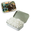 Large White Mint Tin With Sugar Free Mints